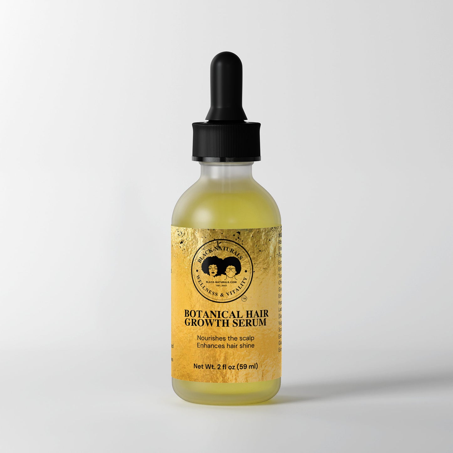 Black-Naturals Botanical Hair Growth Serum