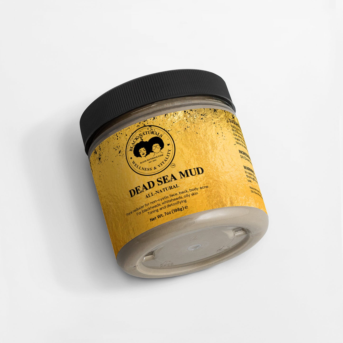 Black-Naturals Dead Sea Mud