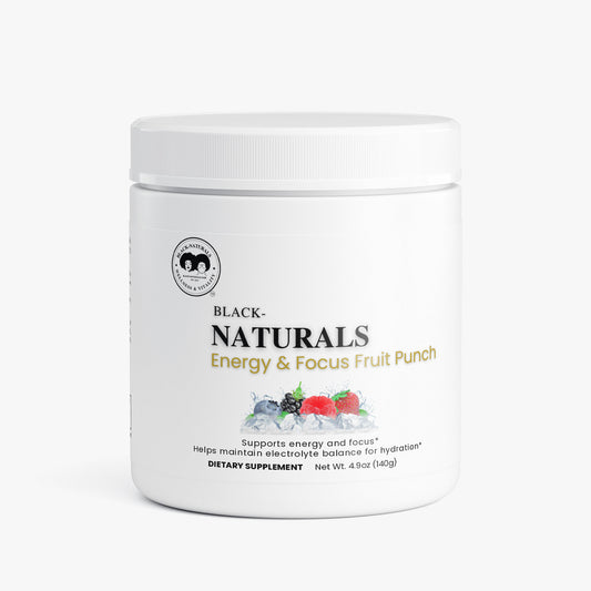 Black-Naturals Energy & Focus Fruit Punch