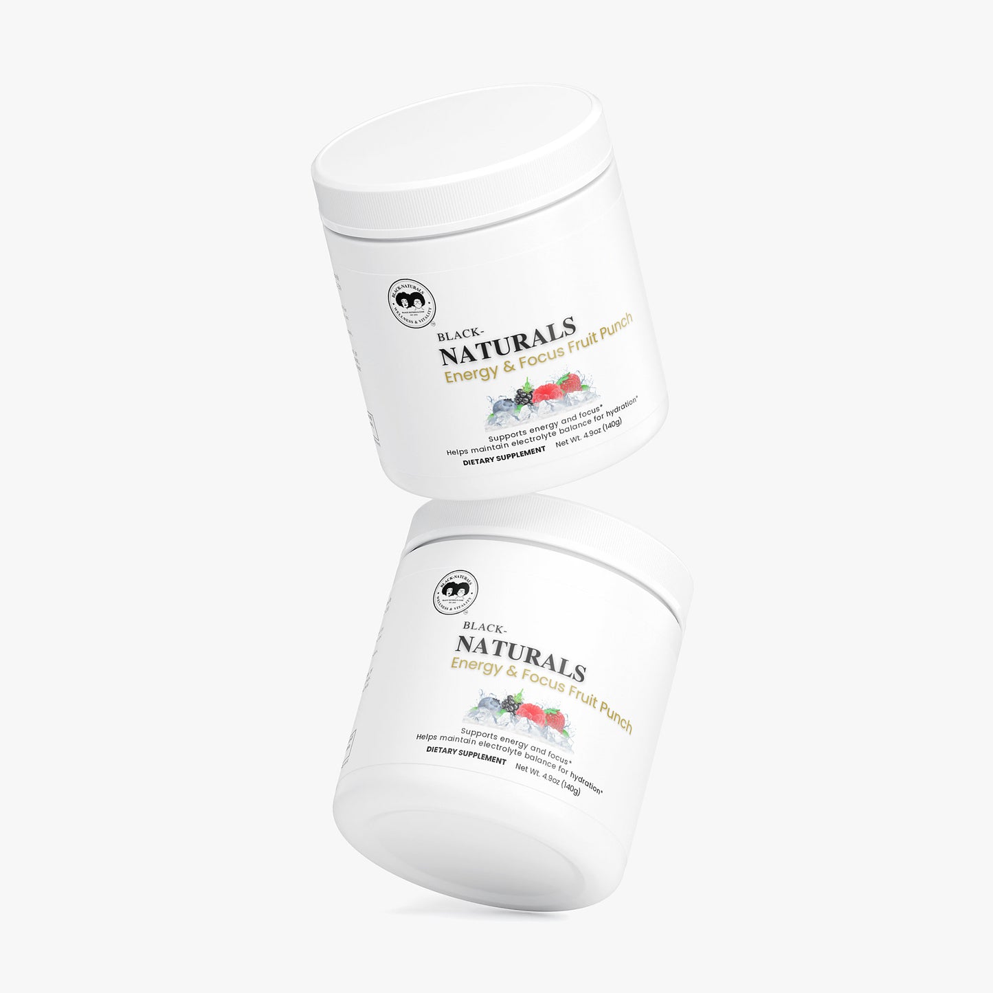 Black-Naturals Energy & Focus Fruit Punch