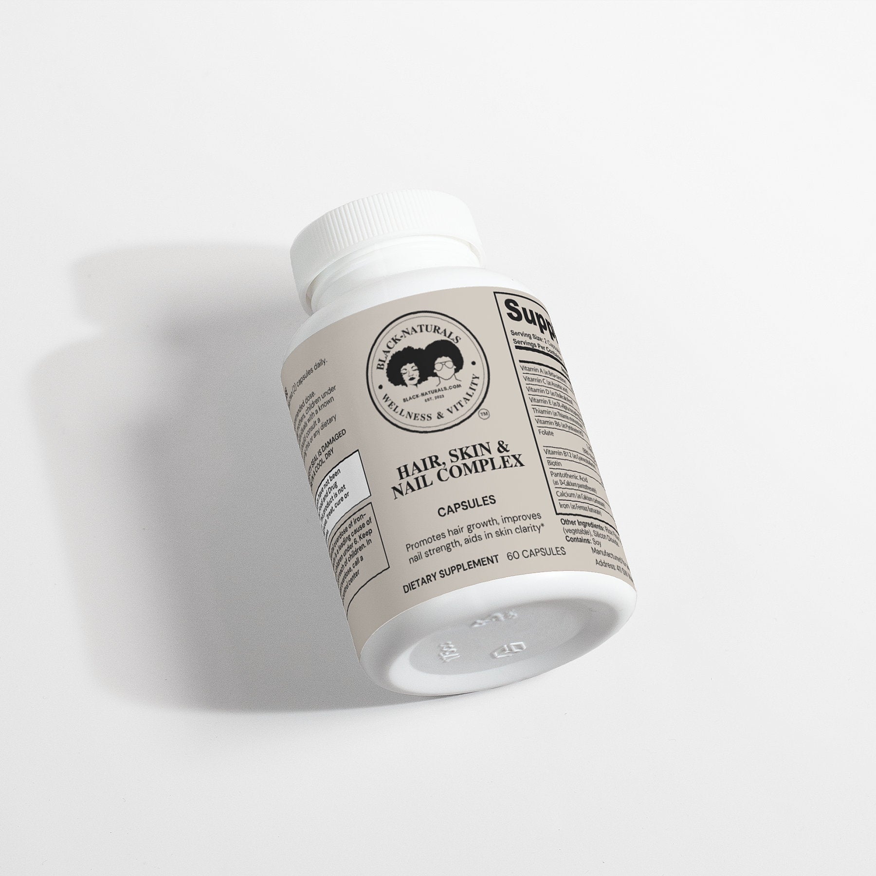 Black-Naturals Hair, Skin and Nail Complex