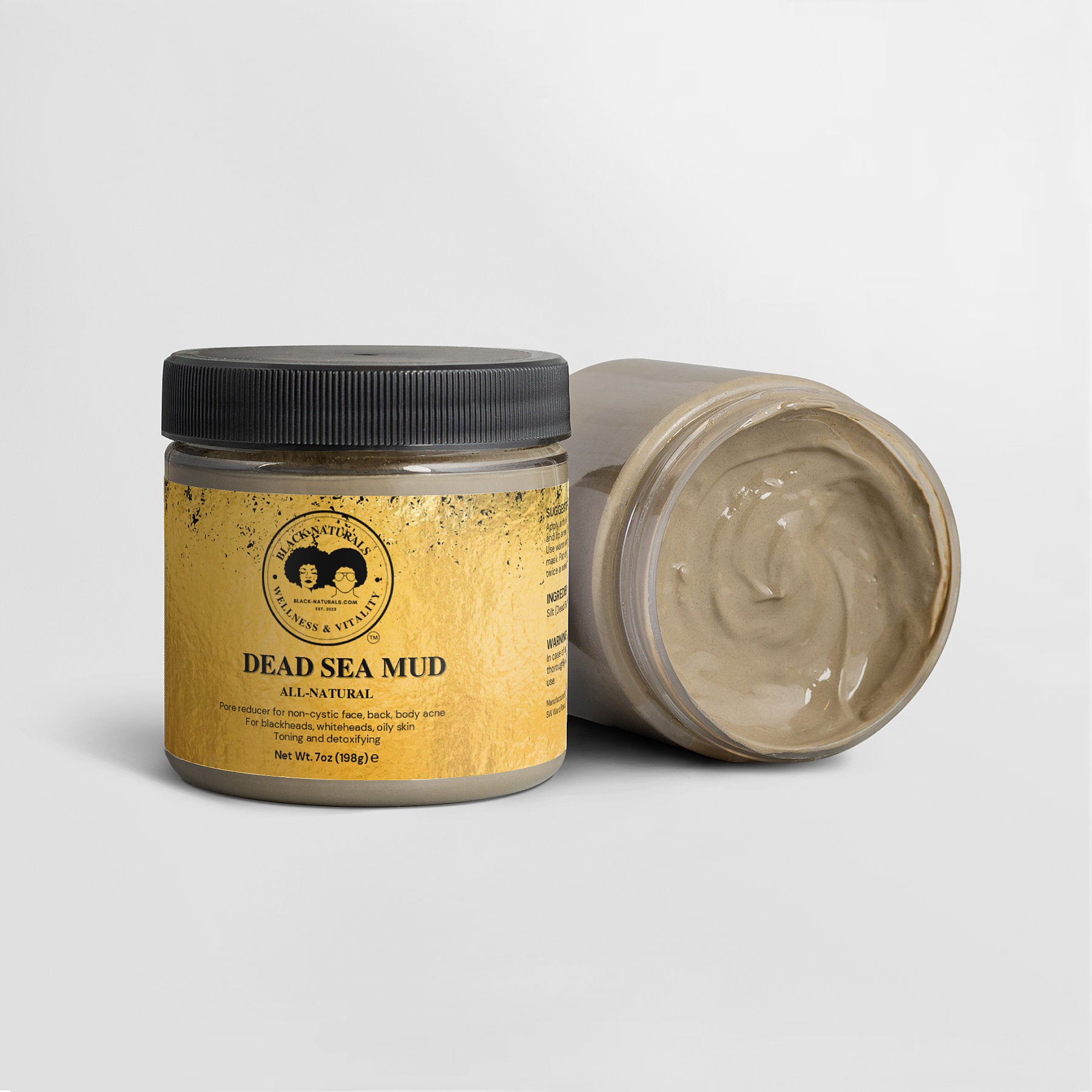 Black-Naturals Dead Sea Mud