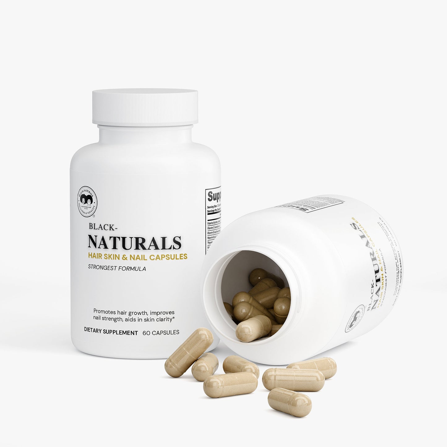 Black-Naturals  Extra Strength Hair, Skin & Nail Complex