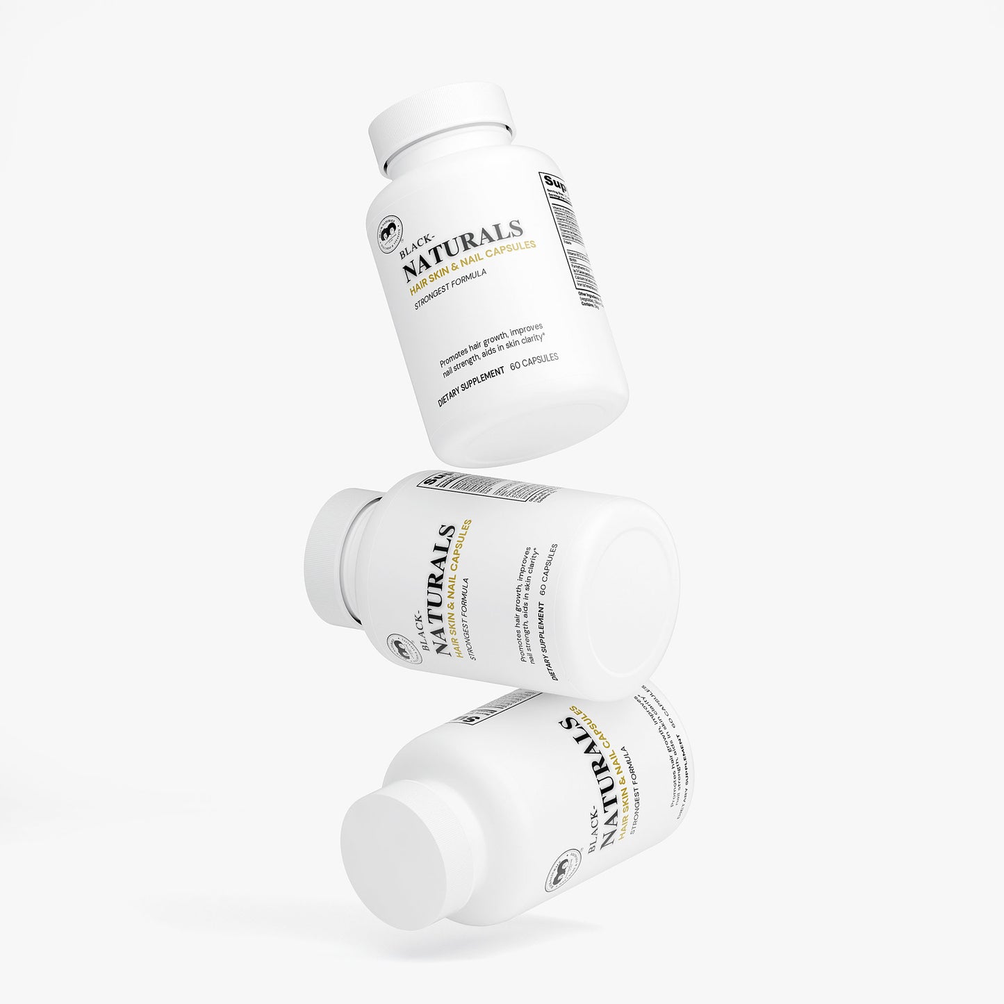 Black-Naturals  Extra Strength Hair, Skin & Nail Complex
