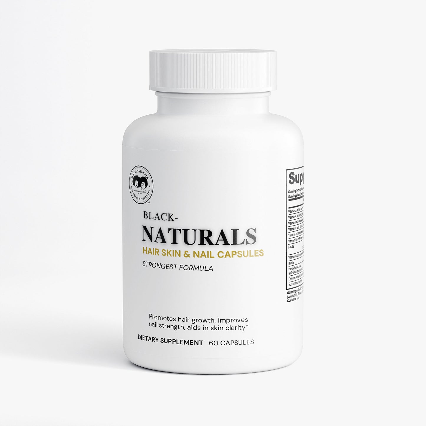 Black-Naturals  Extra Strength Hair, Skin & Nail Complex