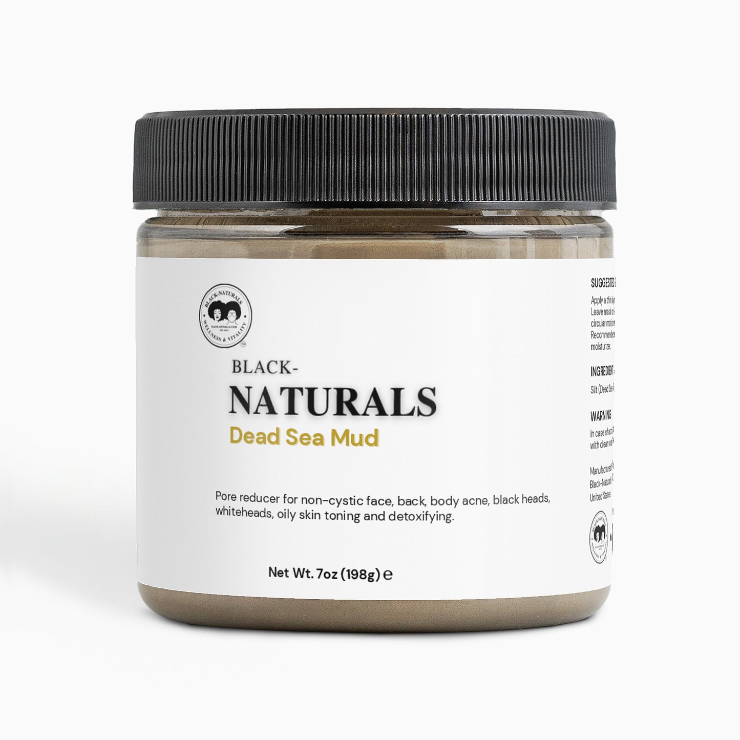 Black-Naturals Dead Sea Mud