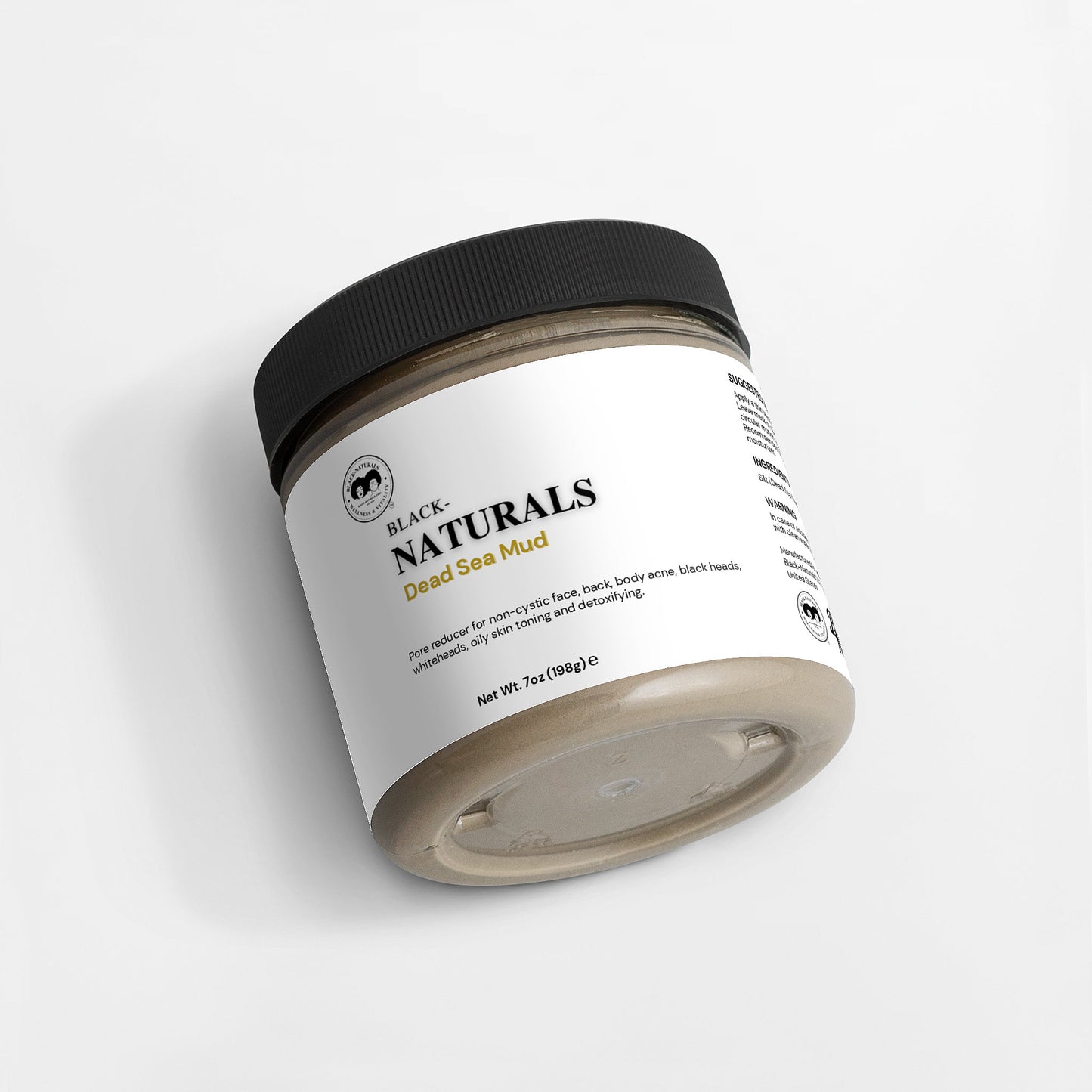 Black-Naturals Dead Sea Mud