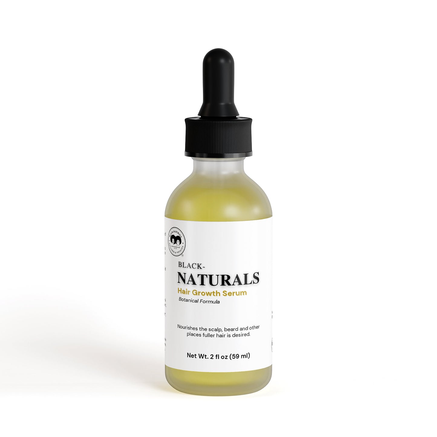 Black-Naturals Botanical Hair Growth Serum