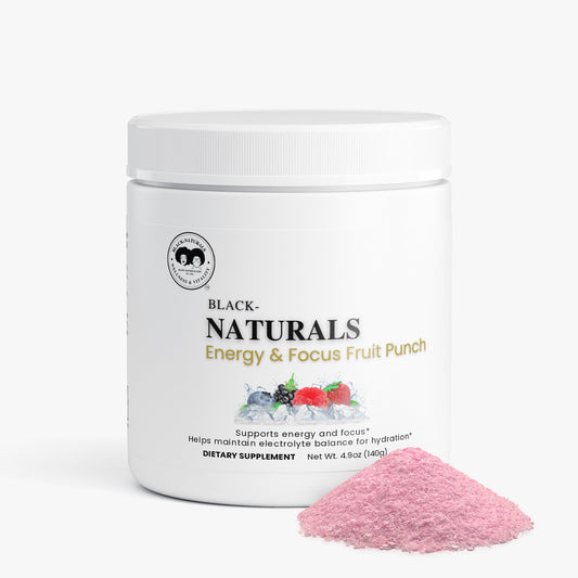 Black-Naturals Energy & Focus Fruit Punch