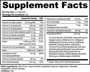 Black-Naturals Hair, Skin and Nail Complex
